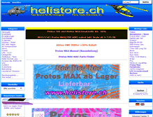 Tablet Screenshot of helistore.ch